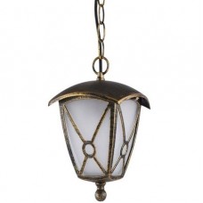 Φωτιστικό Φανάρι Κρεμαστό 1xE27 Αλουμινίου Αντικέ NICK IP44